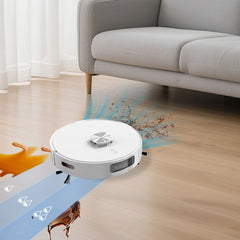 Robotic Floor Cleaners Smart Robot Vacuum Cleaner 3700Pa Suction Sweeping Robot Auto-Charge and APP Control Cleaning Robot