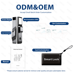 AISUO TUYA Video Intercom Smartlock Digital Smart Door Lock Fingerprint Cerradura Inteligente Palm Face Recognition Smart Lock