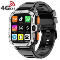 VALDUS 4G Android OS Phone Watch Smartwatch Wifi Video Call GPS Sim Card PGD Smart Watch 4GB Ram 128GB Rom
