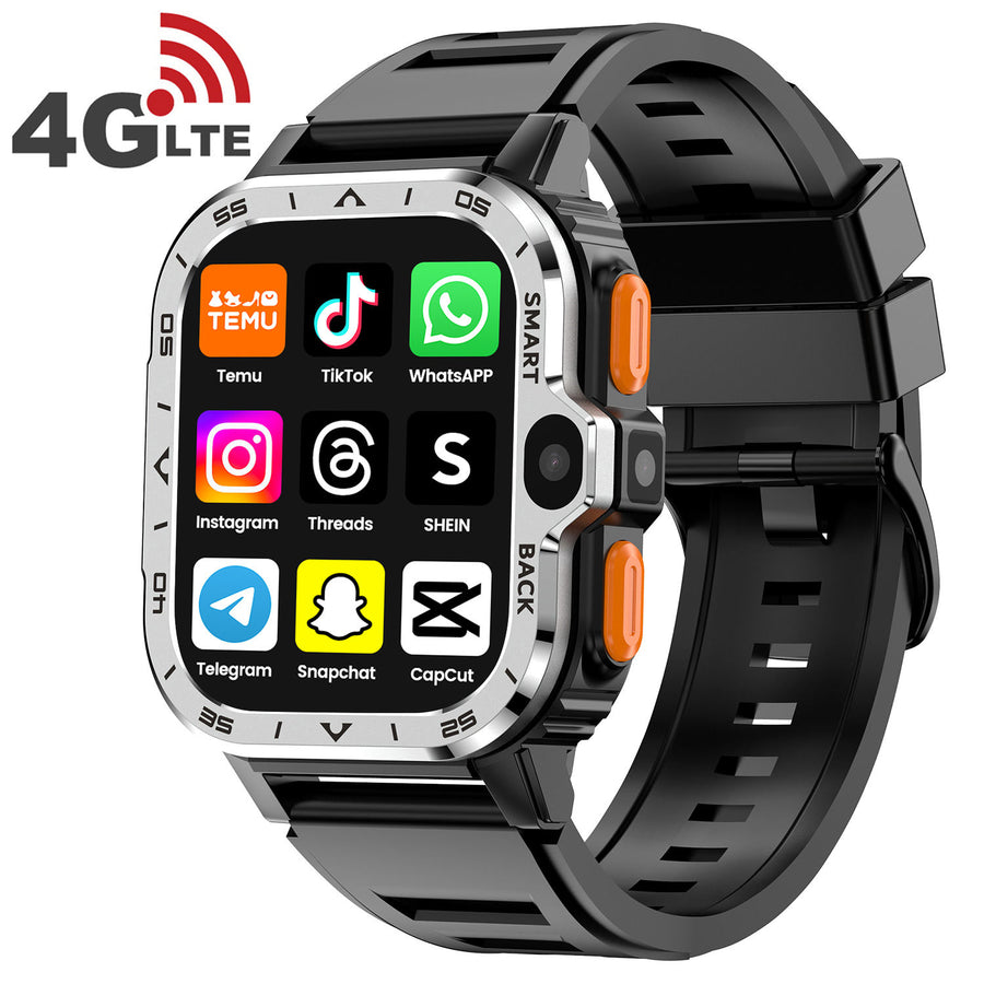 VALDUS 4G Android OS Phone Watch Smartwatch Wifi Video Call GPS Sim Card PGD Smart Watch 4GB Ram 128GB Rom