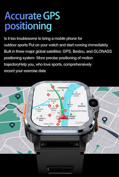VALDUS 4G Android OS Phone Watch Smartwatch Wifi Video Call GPS Sim Card PGD Smart Watch 4GB Ram 128GB Rom