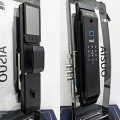 AISUO TUYA Video Intercom Smartlock Digital Smart Door Lock Fingerprint Cerradura Inteligente Palm Face Recognition Smart Lock